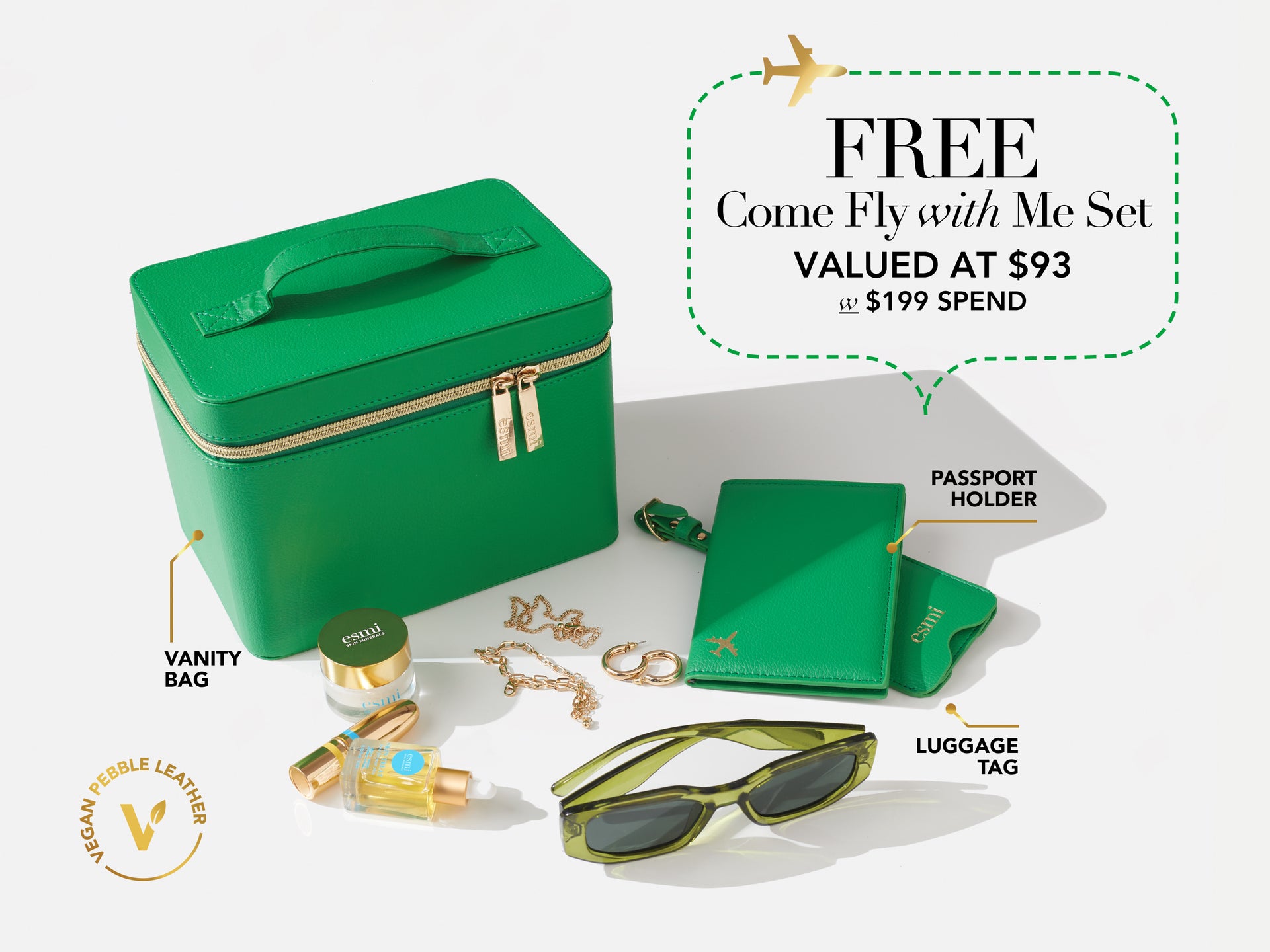 Spend $199 & get a Free Come Fly with Me Set