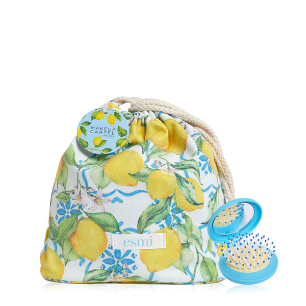 Amalfi Lemon Capri Travel Bag Set