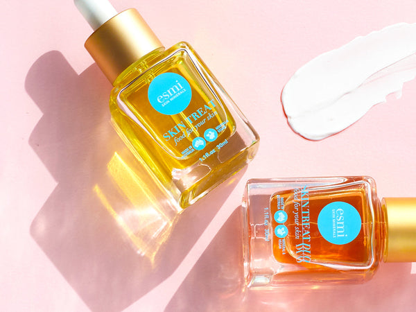 Header: face creams vs oils and serums