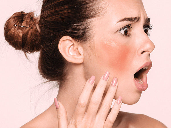 esmi Skin Minerals - Red Skin. Not the kind of blush you're looking for.