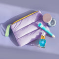 Purple Puffer Beauty Bag