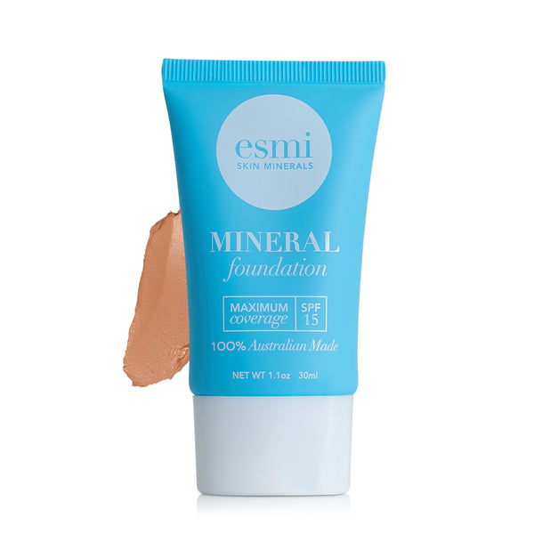 Liquid Mineral Foundation and Brush Bundle