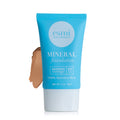 liquid mineral foundation and swatch