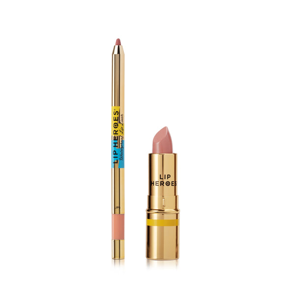 Lipstick and Liner Duo Natural