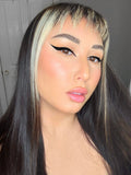 Bold Winged Liner on Clara Campbell