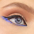 blue eyeshadow on blue eye